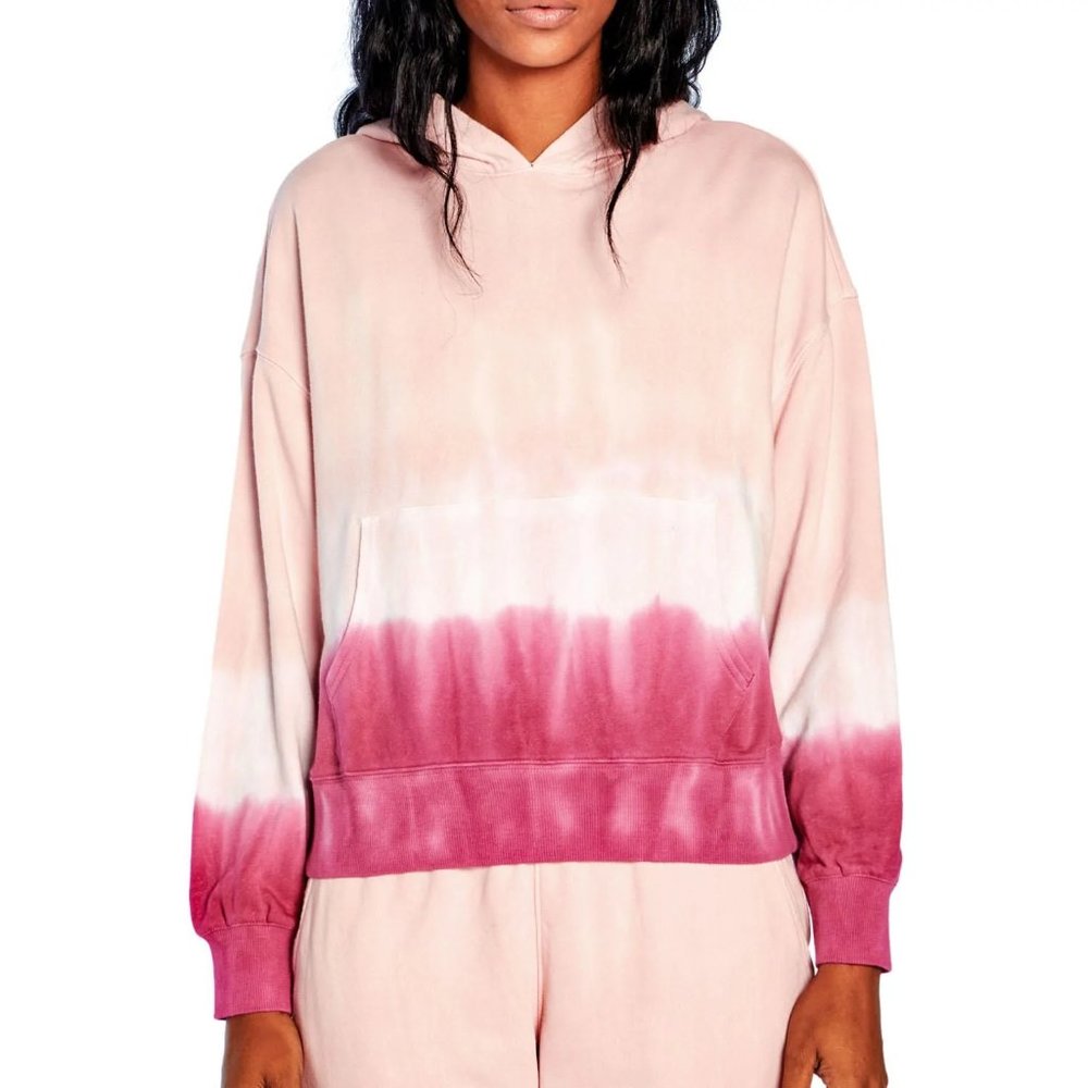 NWT Wildfox Pink Tie-Dye Hoodie